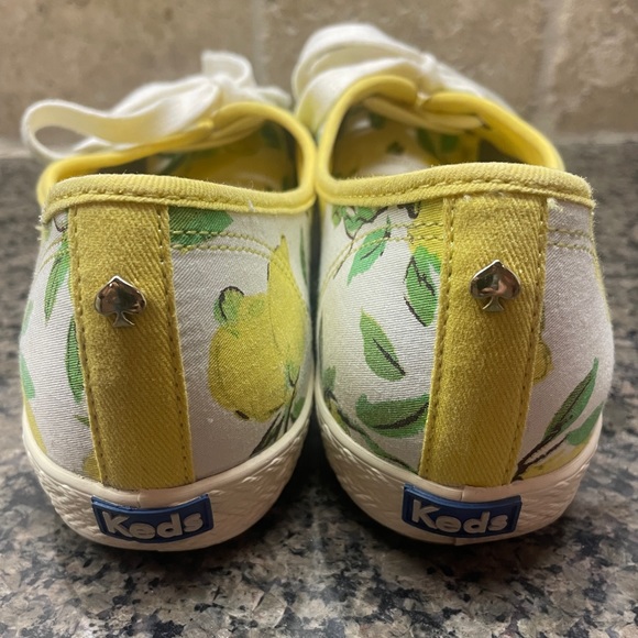 Kate Spade for Keds Lemon Print Pointed Toe Sneakers - Picture 5 of 11